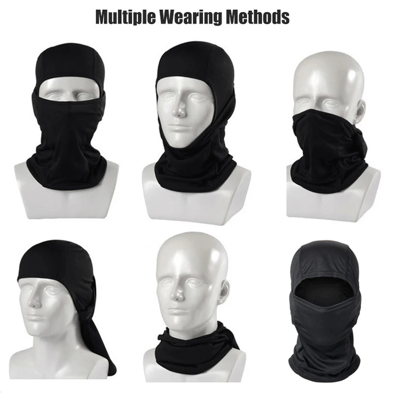 Balaclava Ski Mask - Passamontagna Mimetico per Ciclismo, Maschera Integrale