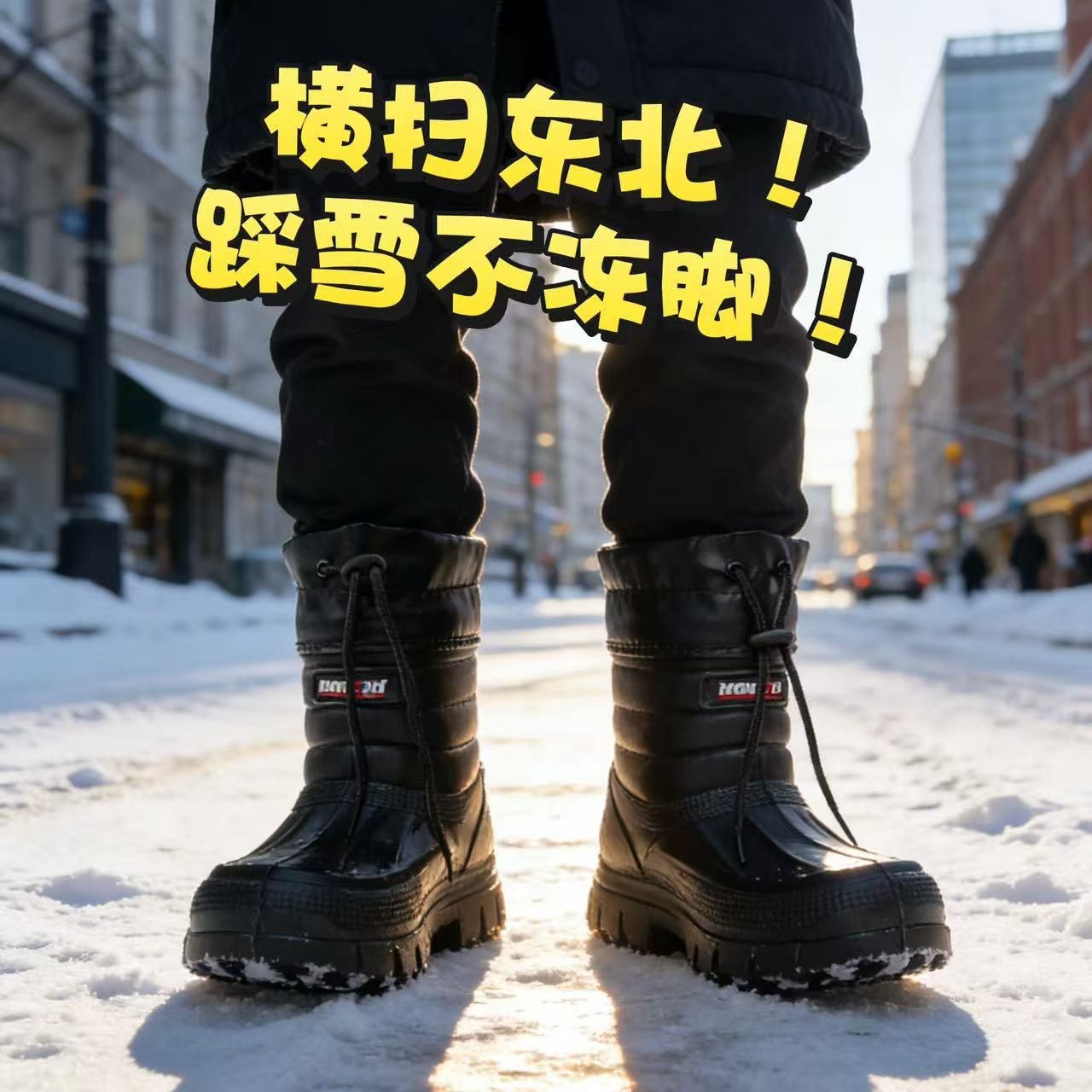 Stivali da neve da uomo, nuovi - Waterproof Winter Boot recensione e prezzo