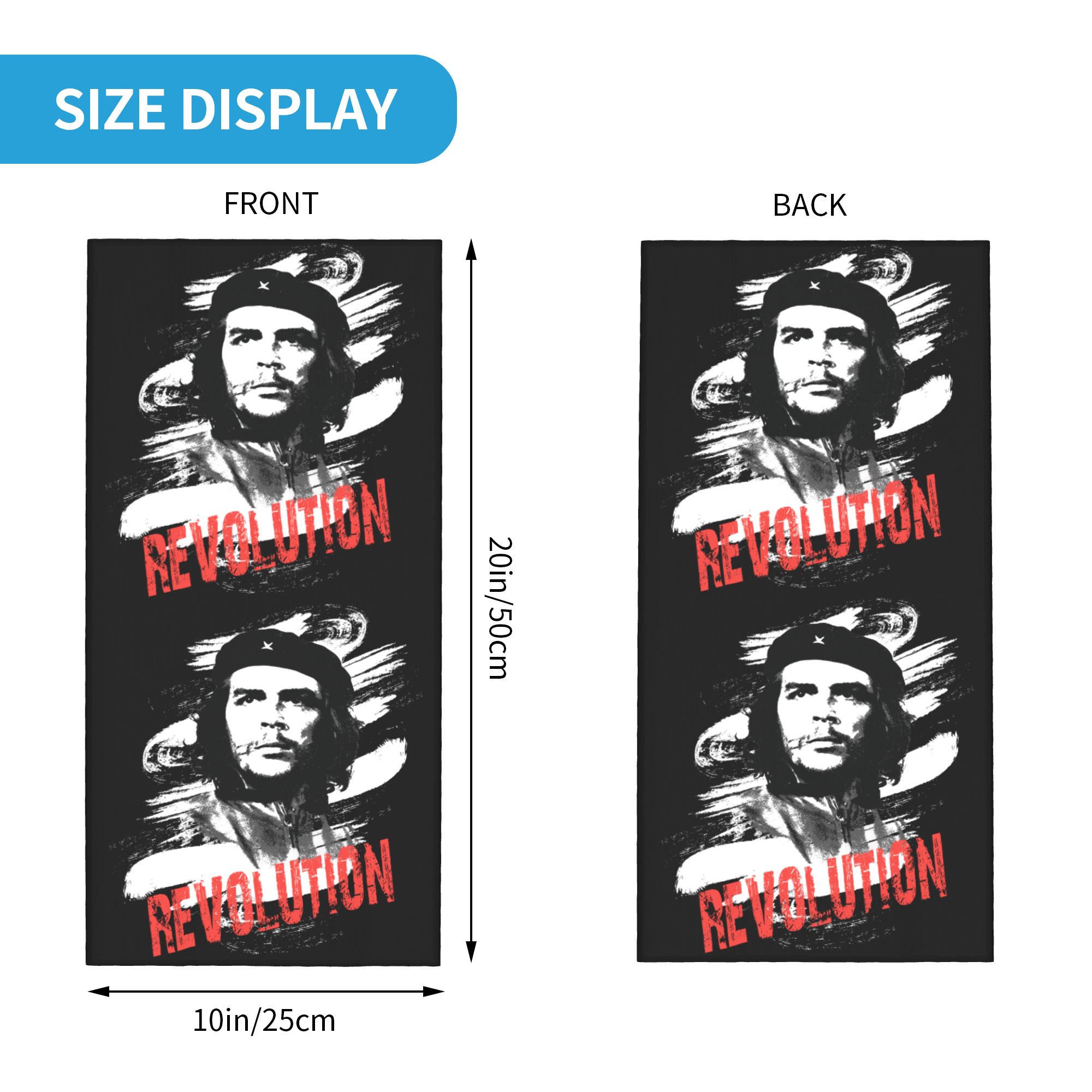 Personalizzato Che Guevara Rev - Neck Gaiter Fleece recensione e prezzo